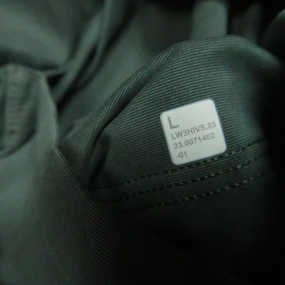 Lululemon‎ Jacket Women Large Green Glyde 2 In 1 Adaptable Zip Pocket Popover